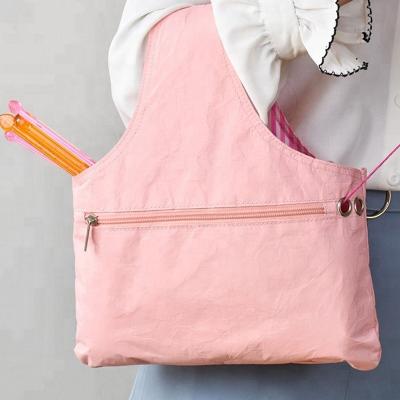 China New DIY Crochet Needle Sweater Yarn Folding Home Sewing Supplies Storage Hand-To-Crochet Storage Bag for sale