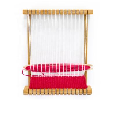 China Beech weaving loom children's handcrafted diy toy SHELIKE wooden wool handmade tapestry loom diy weaving loom for carpet making for sale