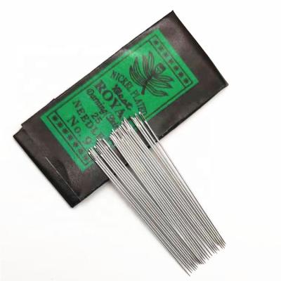 China Nickel SHELIKE 25pcs Bag Hand Steel Plated Sewing Needles For Home Uses for sale