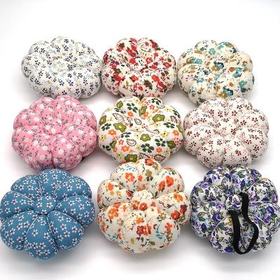 China Needles Insert SHELIKE Embroidery Tool Custom Country Style Wrist Pumpkin Pin Cushion for sale