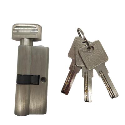 China Euro Lock Cylinders Single Cylinder Lock WC Lock Cylinders Customized Size for sale