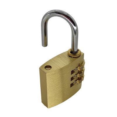 China Solid Brass Cabinet Padlocks Outdoor Cabinet Door Luggage Code Travel Combination Password Padlock for sale