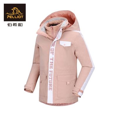 China Pekin Breathable Pelliot Waterproof Duck Down Padded Outdoor Jacket Jacket Girl for sale