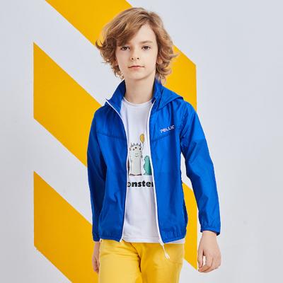 China Sustainable Children New Kids Summer Anorak Lightweight Sun Protection Waterproof Jacket for sale