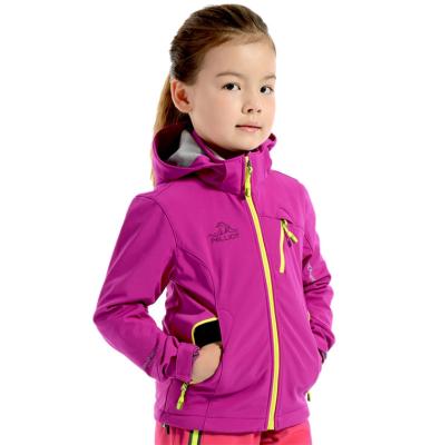 China Popular Design Breathable And Wholesale Kids Sportswear Softshell Jacket for sale