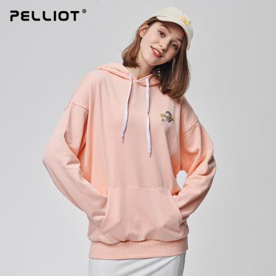 China Anti-pilling Custom Letter Print Running Sweated Tops Women Hoodies Sweatshirts for sale