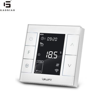 China Gaupu GM7-WH Modern Digital White Heating Thermostat for sale