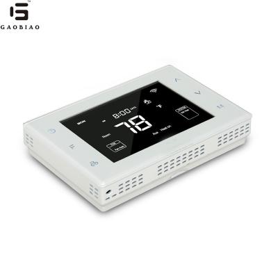 China Tempered Glass + PC Alloy Gaupu GM6-HP-WI Air Conditioning Heat Pump Wifi Thermostat for sale