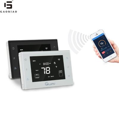 China Tempered Glass + PC Alloy GM6-HP-WI Alloy Mobile Smart Temperature Control Digital Thermostat for sale