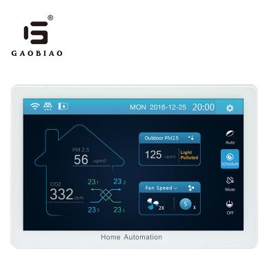 China Gaobiao MCpad-HRV Heat Recovery 7 Bit 24 Inch Touch Control Ventilation True Color for sale