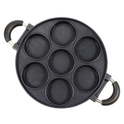 China Factory viable main product aluminum round cake pan durable non-stick cheap black cake pan for sale