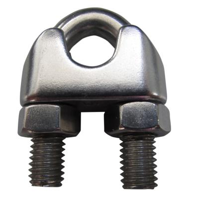 China Widely Use Metric Din741 Stainless Steel Tying Wire Rope Clips for sale