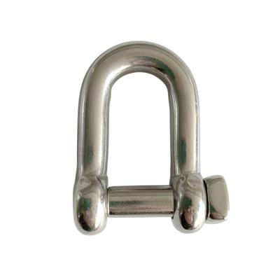 China Heavy Industry Heavy Duty 3mm 316 Stainless Steel Peg Triangle Shackles for sale