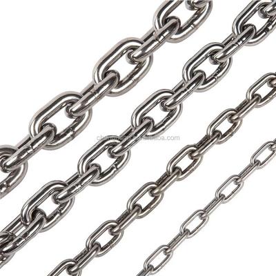 China Widely Professional Wholesale Adjustable Din763 Long Link Snake Galvanized Stainless Steel Chain Necklace for sale