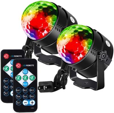 China Theme Park Event Party Decoration Sound Activated Remote Control Lights LED Disco Ball for sale