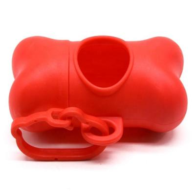 China Viable Cheaper Price Custom Bone Shape Poop Bag Dispenser Dog Poop Bag Holder Dog Poop Bag Holder Dog Waste Bag Dispenser for sale