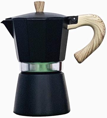 China Viable Moka Pot Espresso Pot Aluminum Percolator Portable Coffee Maker Manual for sale