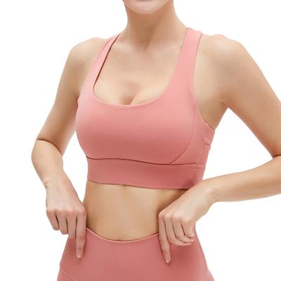 China High Quality Private Label Breathable Custom Gym Yoga Sports Bras For Women for sale