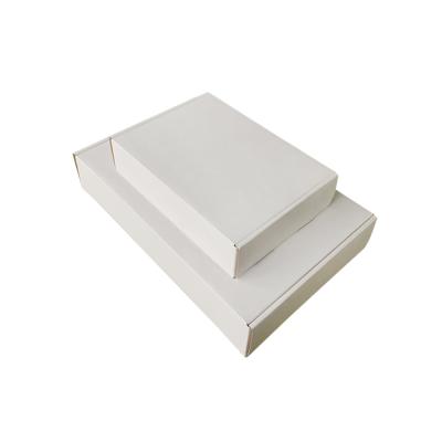 China Recyclable focus on the US market factory supply recycled plain white or brown corrugated cardboard postal mailing boxes for sale