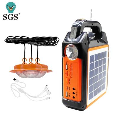 China 2021 New Arrival Home Phone Power Bank Charging Solar Panel Portable Mini Kit Battery Solar System for sale