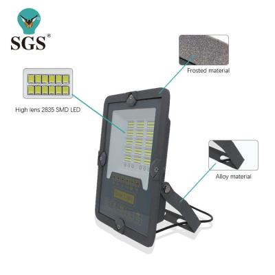 China SGS 2022 powerful 6500k garden led flood light green solar led flood light spare parts belt100w flood light for sale