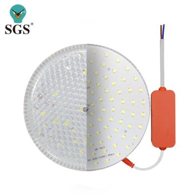 China Modern High Quality Concealedslim Slim Surface Mounted Lamp Shade 36w Transparent Round Led Panel Light for sale