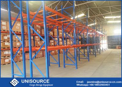 China Quick Installation Pallet Storage Racks Industrial Rack Shelving For Medium Duty Load for sale