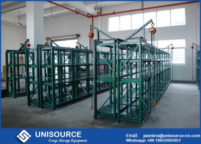 China Adjustable Mold Storage Racks Standard Size With Full Extension Roll Out Shelving for sale