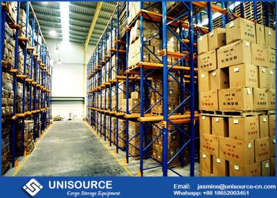 China Unisource Drive In Pallet Racking Heavy Duty / Medium Duty / Light Duty For Dairy Industry for sale