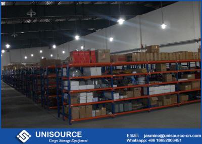 China Standard Bulk Goods Storage Industrial Shelving Systems Anti - Rust With Metal Decking for sale