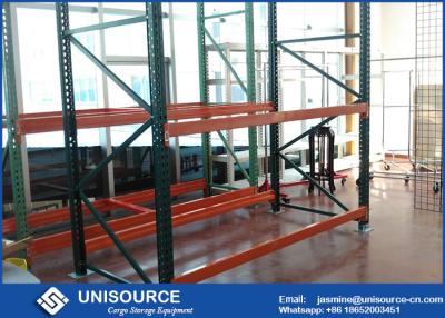 China Warehouse Teardrop Pallet Rack System Easy Assembly Heavy Duty Metal Shelving for sale