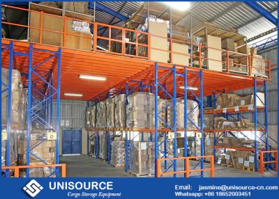 China Custom Warehouse Storage Industrial Mezzanine Floors Storage Mezzanine Platforms for sale