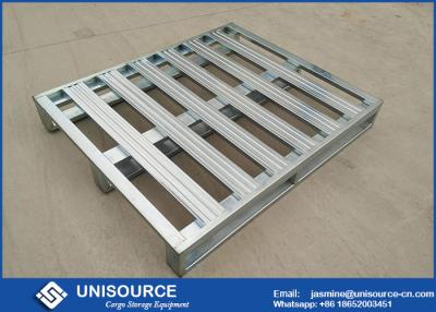 Cina Pallet d'acciaio galvanizzato 1200 x 1000 del magazzino standard con 2 la voce Access in vendita