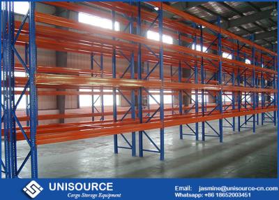 China Q235B Industrial Steel Pallet Storage Racks With Heavy Loading Wooden Pallet for sale