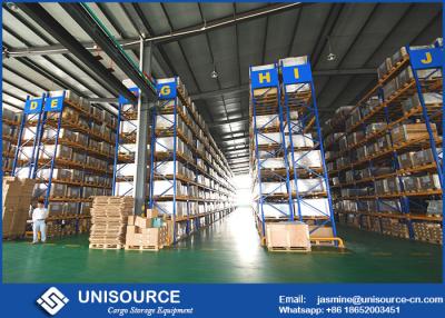 China Industrial Pallet Shelving For Warehouse , Adjustable Selective Pallet Racking System for sale