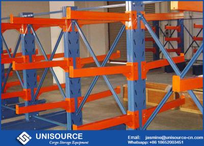 China Selective Cantilever Storage Racks Heavy Duty / Medium Duty With Double Sided Arm for sale