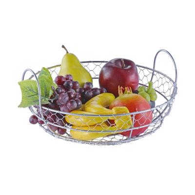 China New Arrival Sustainable Wire Kitchen Storage Fruits Egg Basket for sale