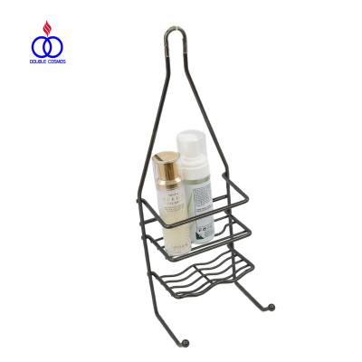 China Bathroom Corner Wire Metal Small Shower Hanging Caddy For Storage for sale