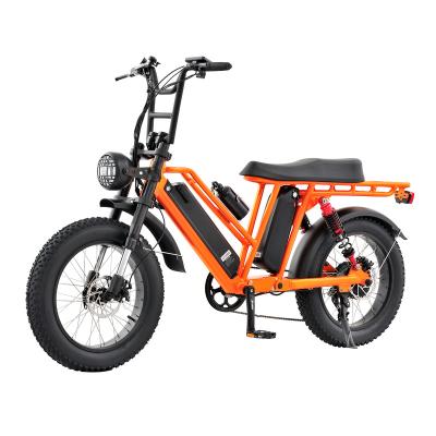 China Best Hunting 48v 500w Aluminum Alloy Fat Tire Fat Tire Electric Cruiser Fat Tire Ebike 20 All Weather Electric Bicycle Max Motor Frame for sale