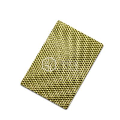 China Building Titanium Gold Coated Sheets Color Decorative Embossed Stainless Steel Sheet 304 Stainless Steel Plate Price for sale