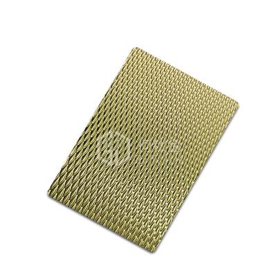 China Embossed Construction Stainless Steel Sheet Plate Embossed Pattern Color Stainless Steel Sheet Manufacturers for sale