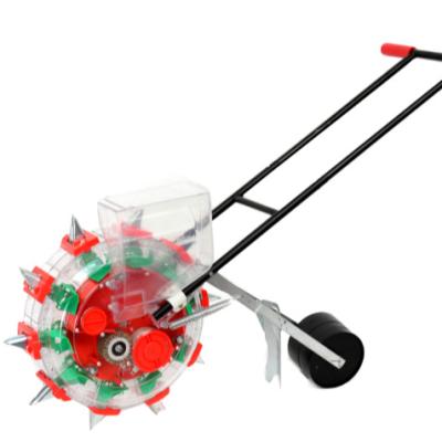 China Seed Planting Machine Good Quality 10 Nozzles Hand Push Corn Soybean Use Hill Drop Planter for sale