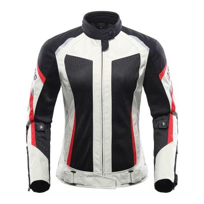 China Mesh Jacket Motorcycle Women Reflective Breathable Motorcycle Jacket DUHAN Breathable Motorcycle Jacket For Summer for sale