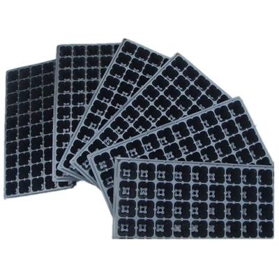 China Plastic Forestry Growing Planting 50 72 128 105 200 Cell Hole Around Deep Starter Nursery Seedling Plastic Trays Wholesale for sale