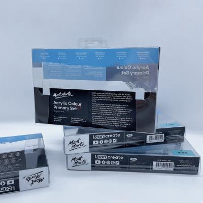 China Recyclable Plastic Gift Boxes Custom Size Recycled Clear Plastic Box Packaging For Gifts for sale