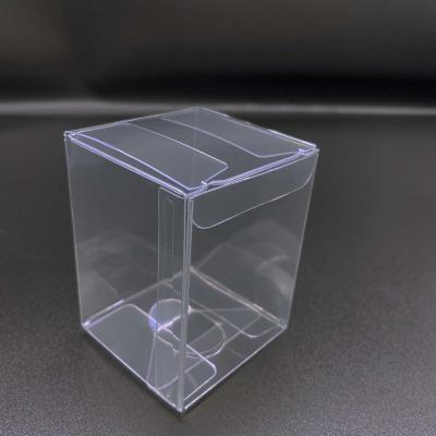 China Disposable OEM Custom Clear Waterproof Clear PVC PET PPboxes Packaging Small Plastic Box /jewelry/Gift/coffee/GRS Recycle for sale