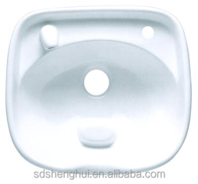 China Ceramic shampoo bowl / ceramic basin for hair salon for sale