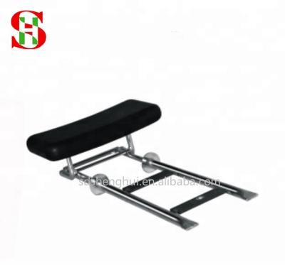 China Shampoo Chair Wholesale Barber Shop Headrest Stainless Steel Headrest Shampoo Chair Pillow Holder Wash Bed Accessories K36 for sale