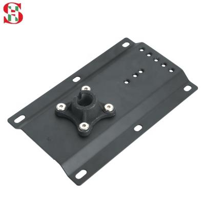 China Modern Barber Chair Pump Chair Connection Bracket Plate Accessories for sale