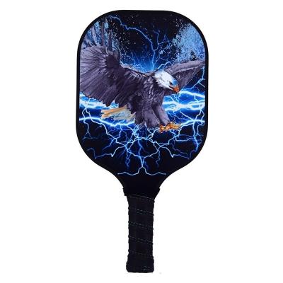 China Youcansport factory sale various color sports racket custom design usapa approved pp honeycomb carbon fiber glass fiber pickleball paddle for sale